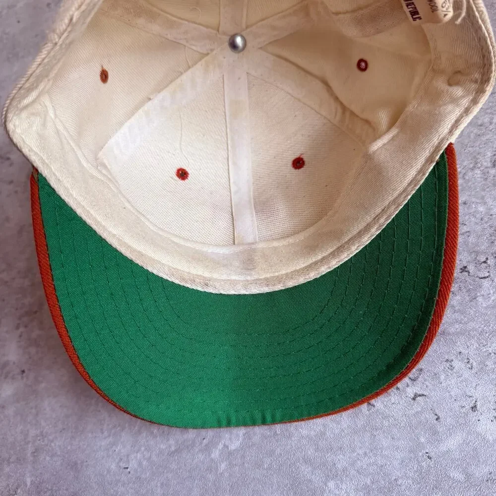 Vintage Texas Longhorns new era 5950 fitted wool hat size 6 3/4 - Picture 4 of 8